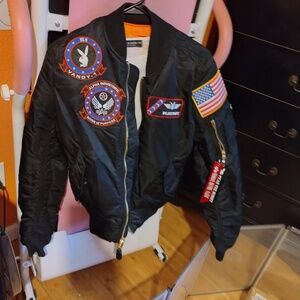 playboy bomer jacket